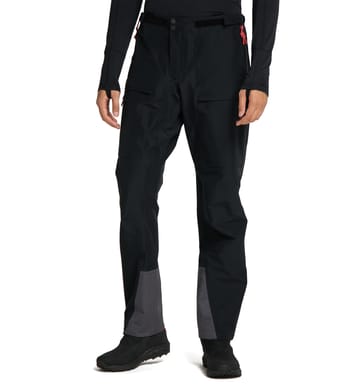 L.I.M ZT Shell GTX PRO Pant Men True Black/Zenith Red