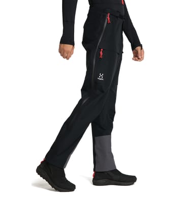 L.I.M ZT Shell GTX PRO Pant Men True Black/Zenith Red