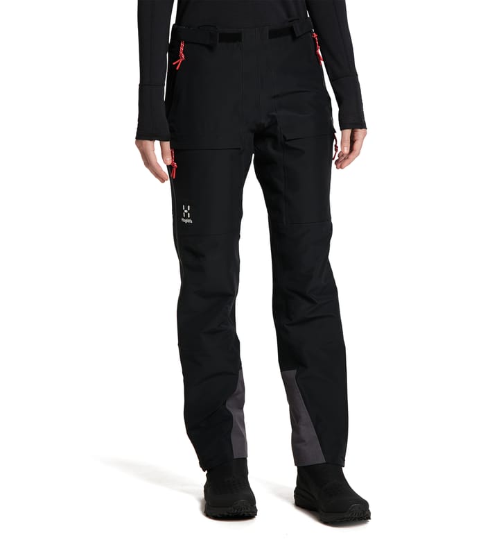 L.I.M ZT Shell GTX PRO Pant Women True Black/Zenith Red