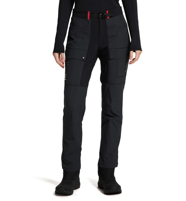 L.I.M ZT Pant Women True Black/Zenith Red