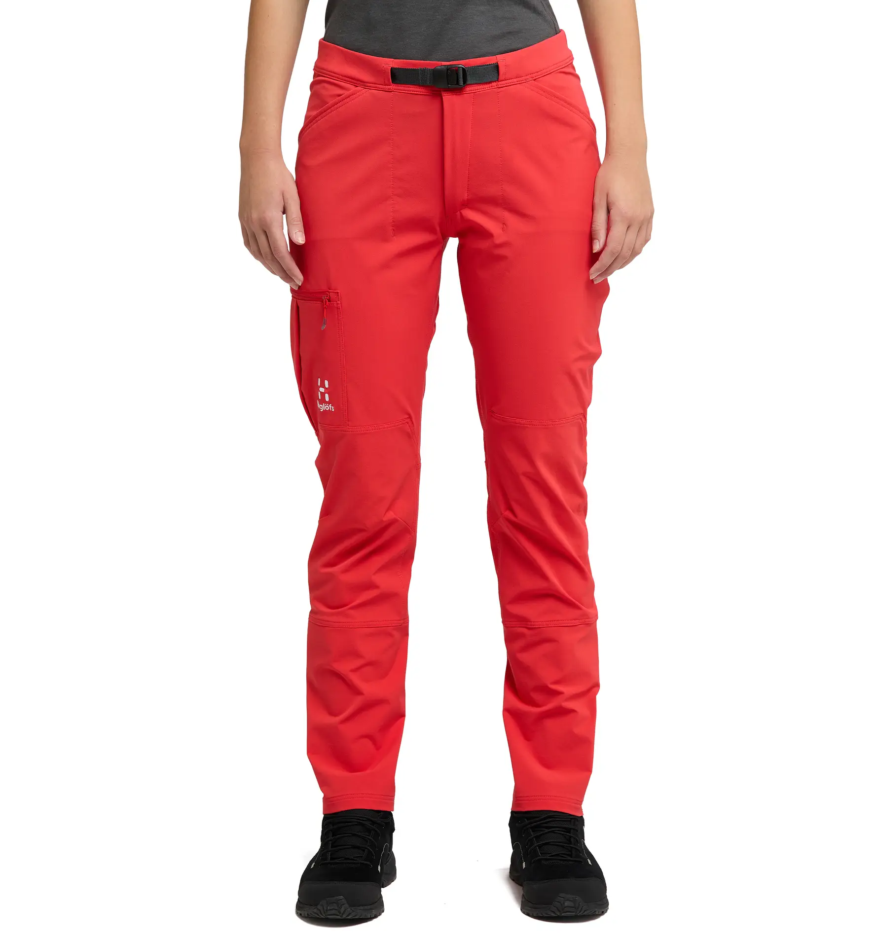 Lizard Softshell Pant Women Poppy Red