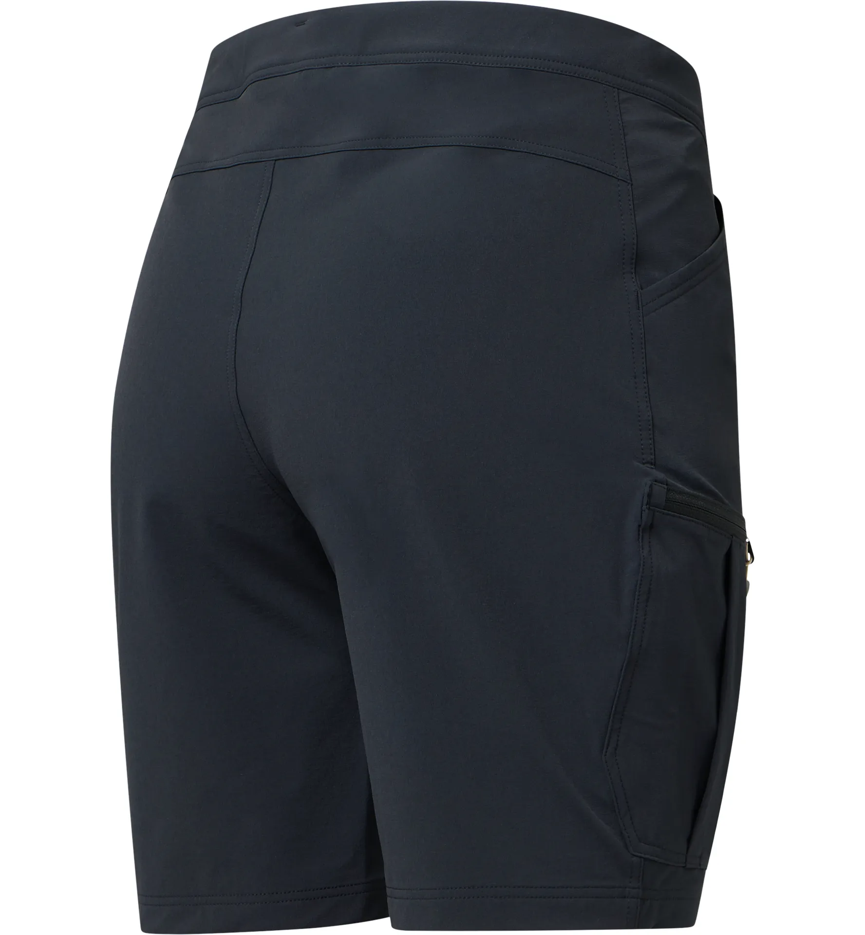 Lizard Softshell Shorts Women True Black