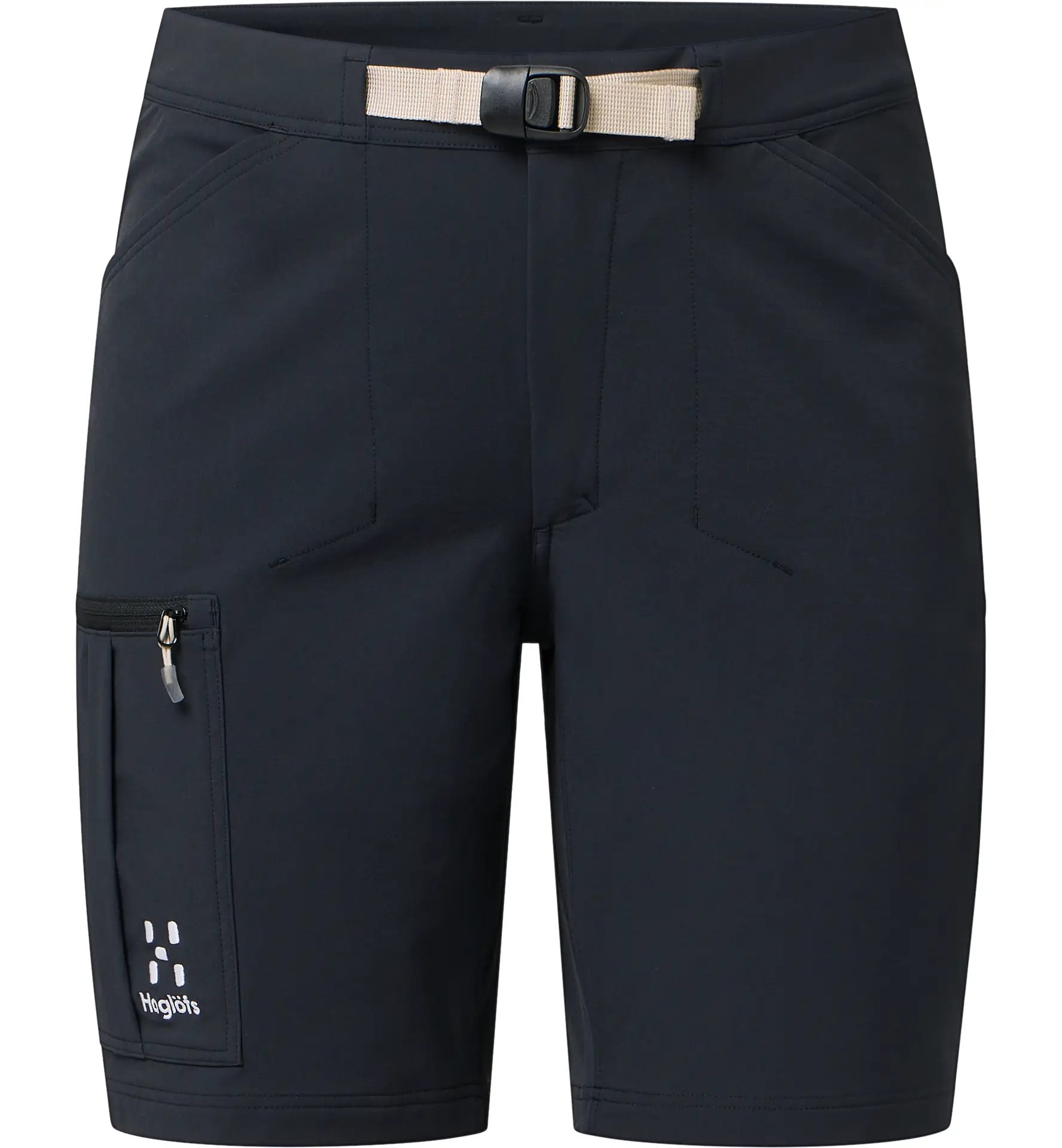 Lizard Softshell Shorts Women True Black