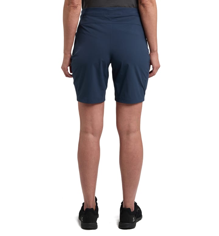 Lizard Softshell Shorts Women Tarn Blue