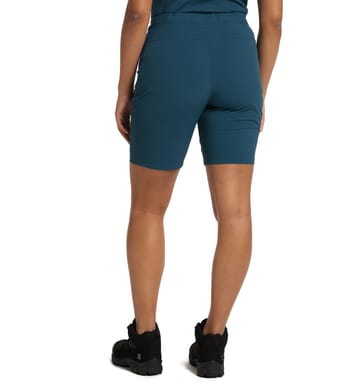 Lizard Shorts Women Dark Ocean