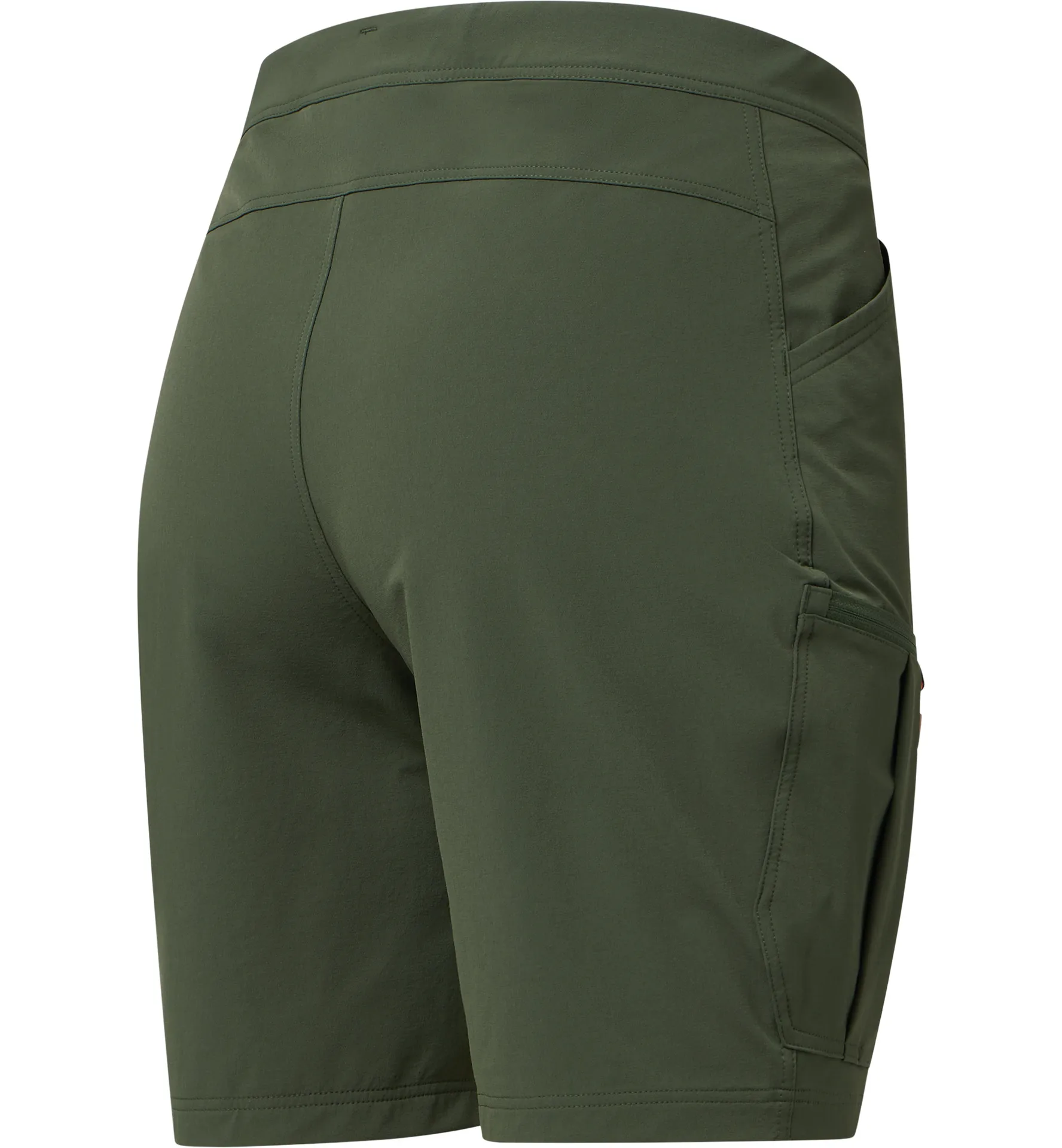 Lizard Softshell Shorts Women Seaweed Green