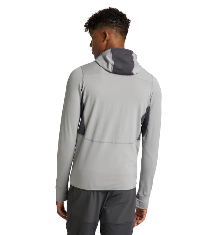 L.I.M Mid Comp Hood Men Concrete/Magnetite