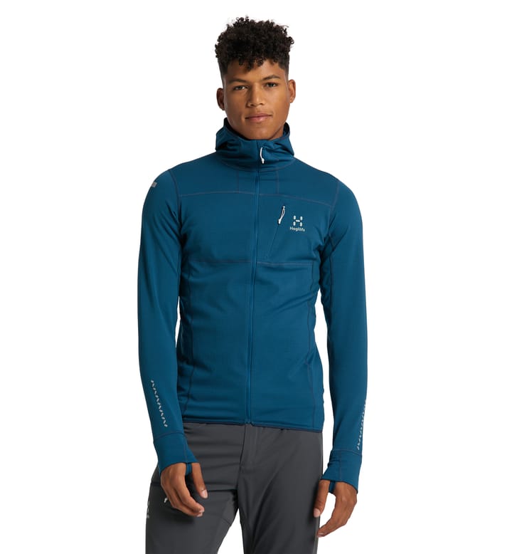 L.I.M Mid Comp Hood Men Dark Ocean