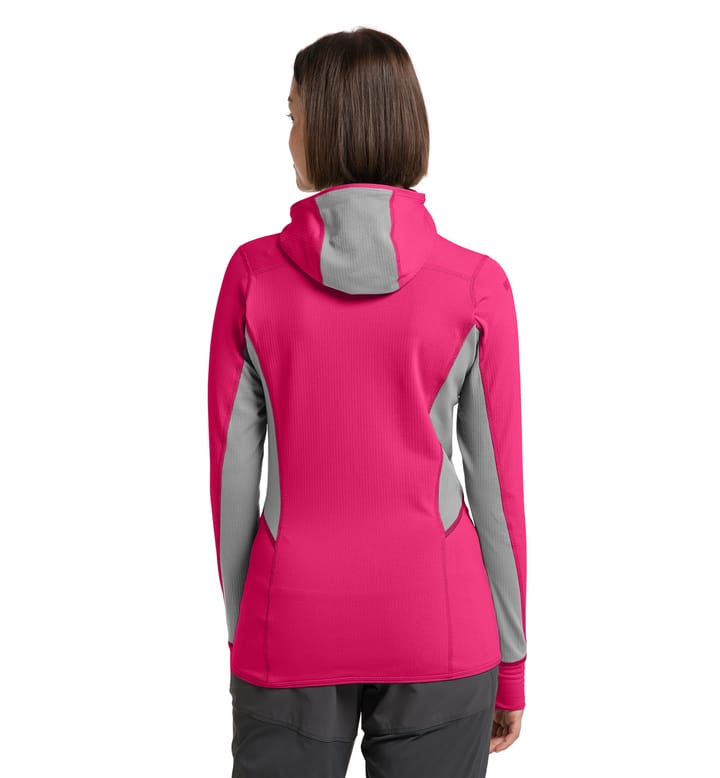 L.I.M Mid Comp Hood Women Ultra Pink/Concrete