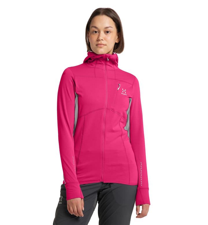 L.I.M Mid Comp Hood Women Ultra Pink/Concrete