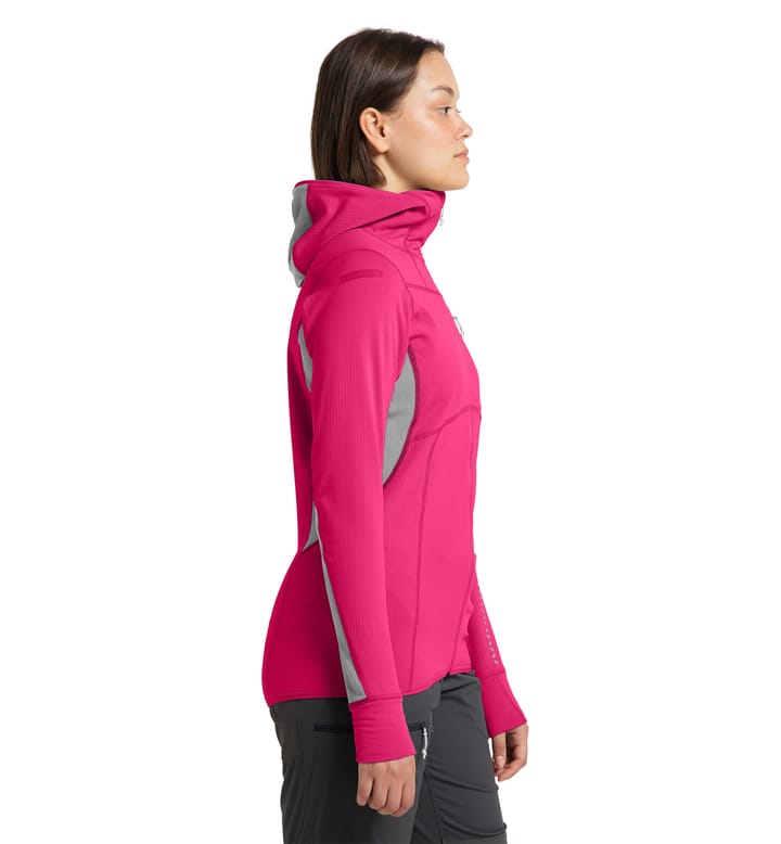 L.I.M Mid Comp Hood Women Ultra Pink/Concrete