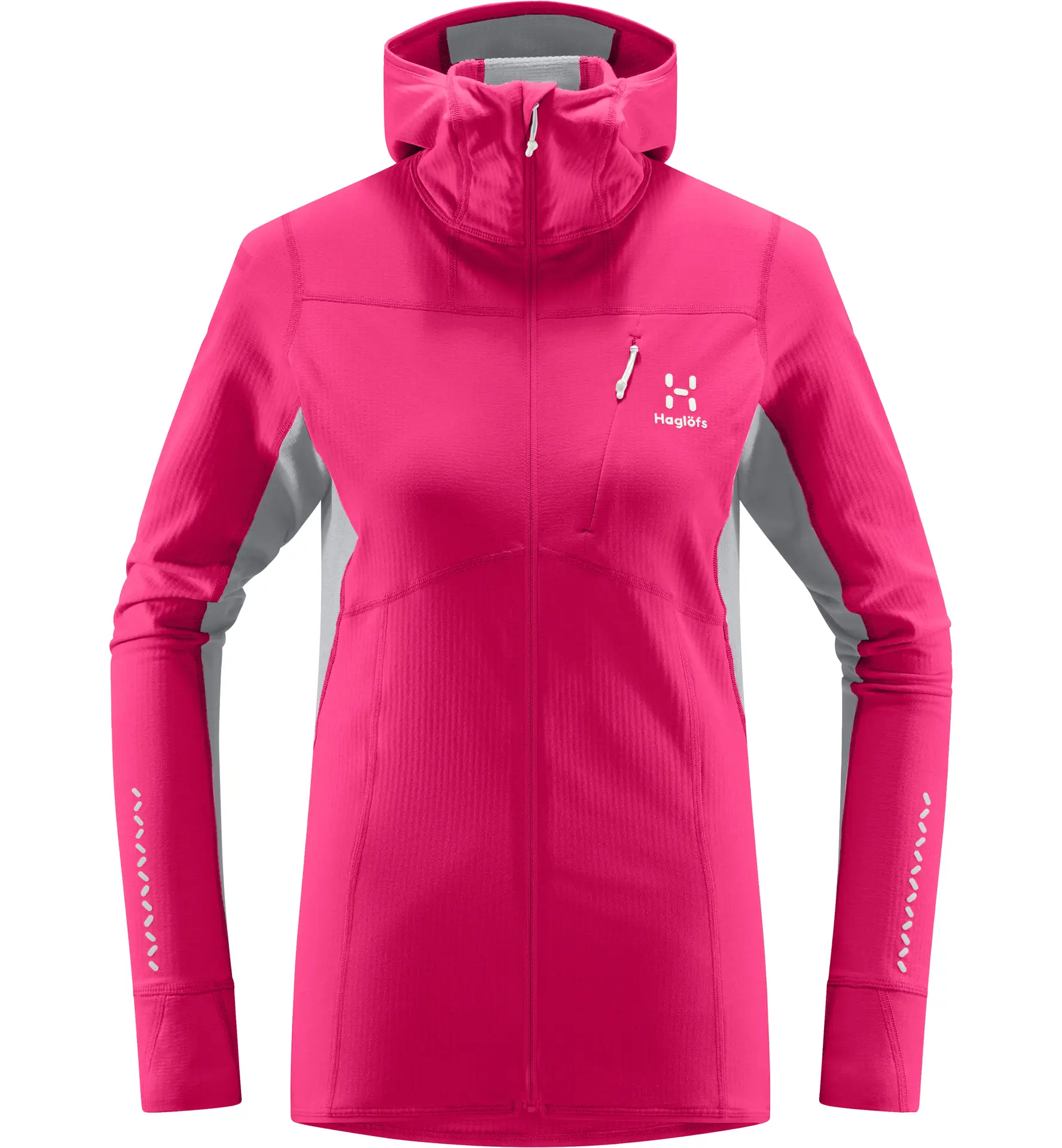 L.I.M Mid Comp Hood Women Ultra Pink/Concrete