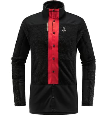 L.I.M ZT Sync 2 Mid Jacket Men True black/Zenith red