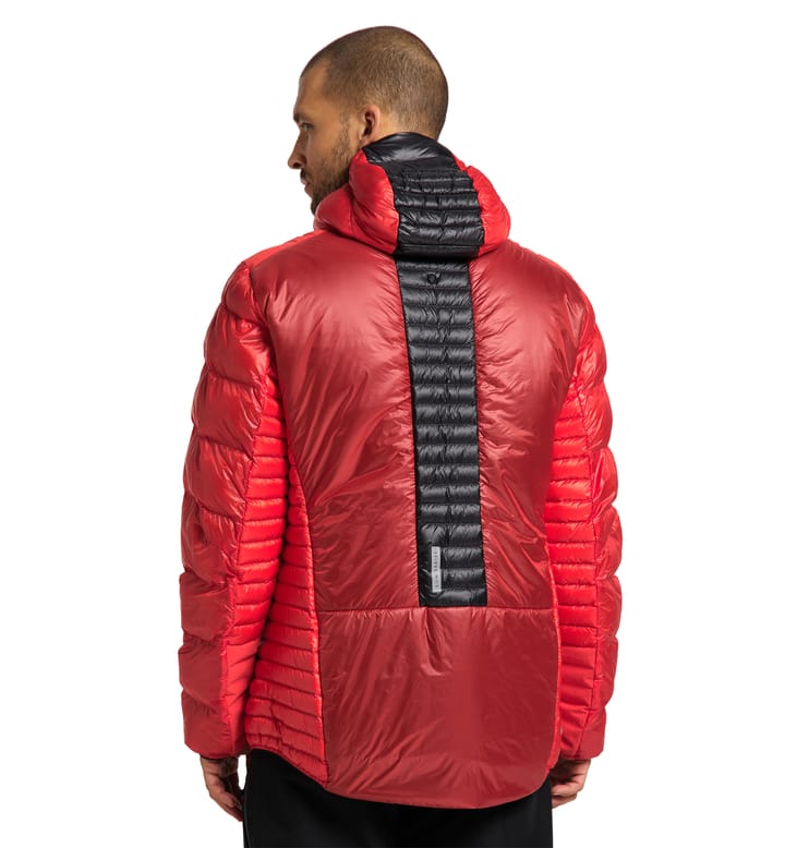 L.I.M ZT Down Jacket Men Zenith Red/True Black