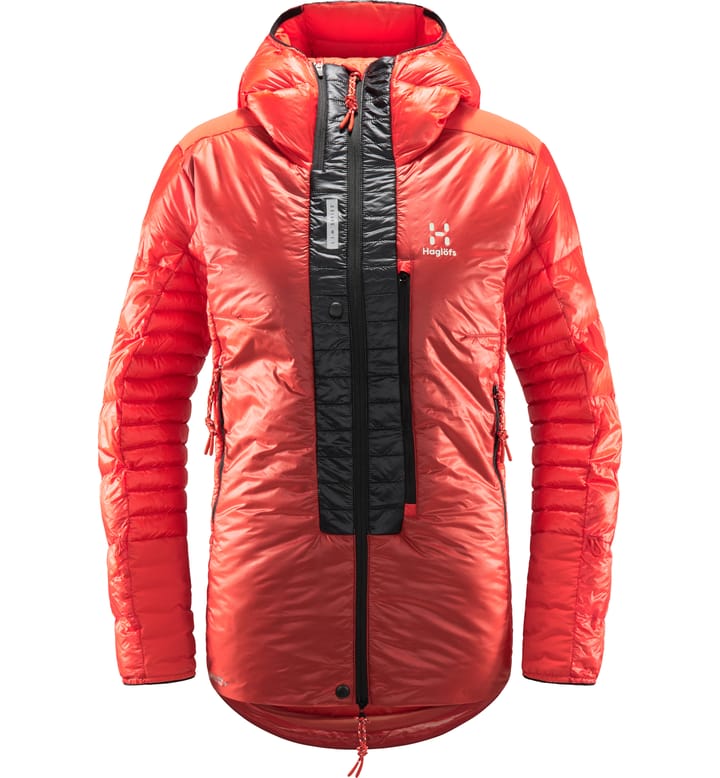 L.I.M ZT Down Jacket Women Zenith Red/True Black