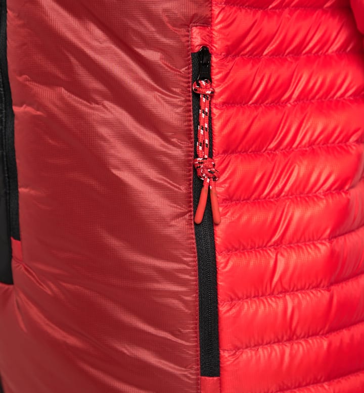 L.I.M ZT Down Jacket Women Zenith Red/True Black