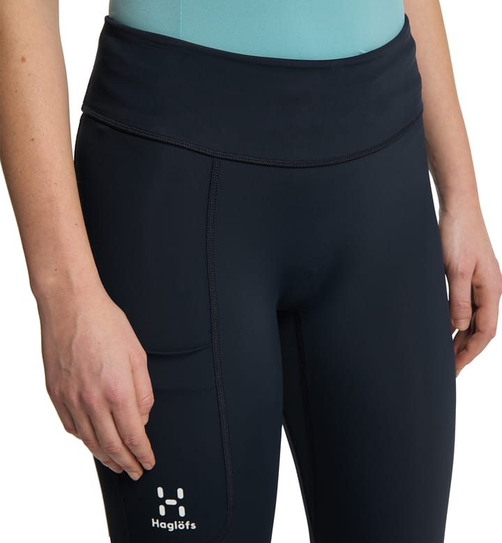 L.I.M Leap Tights Women Tarn Blue