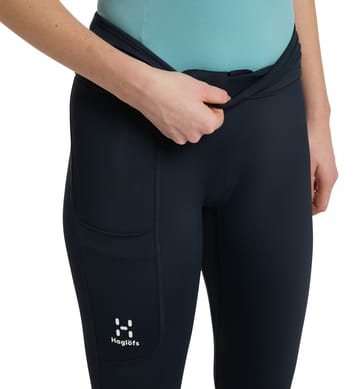 L.I.M Leap Tights Women Tarn Blue