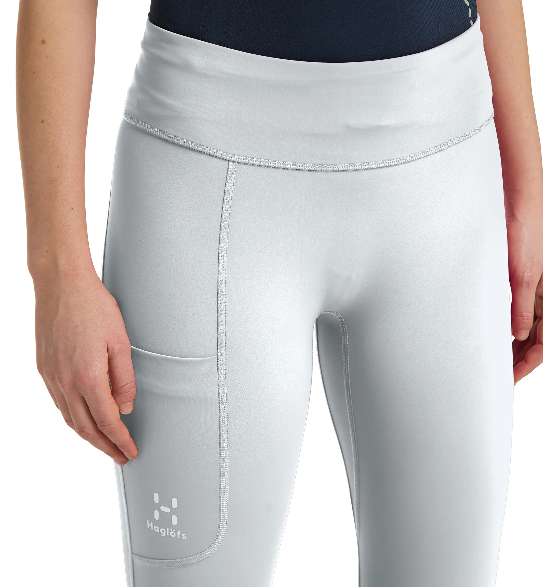 L.I.M Leap Tights Women Stone Grey