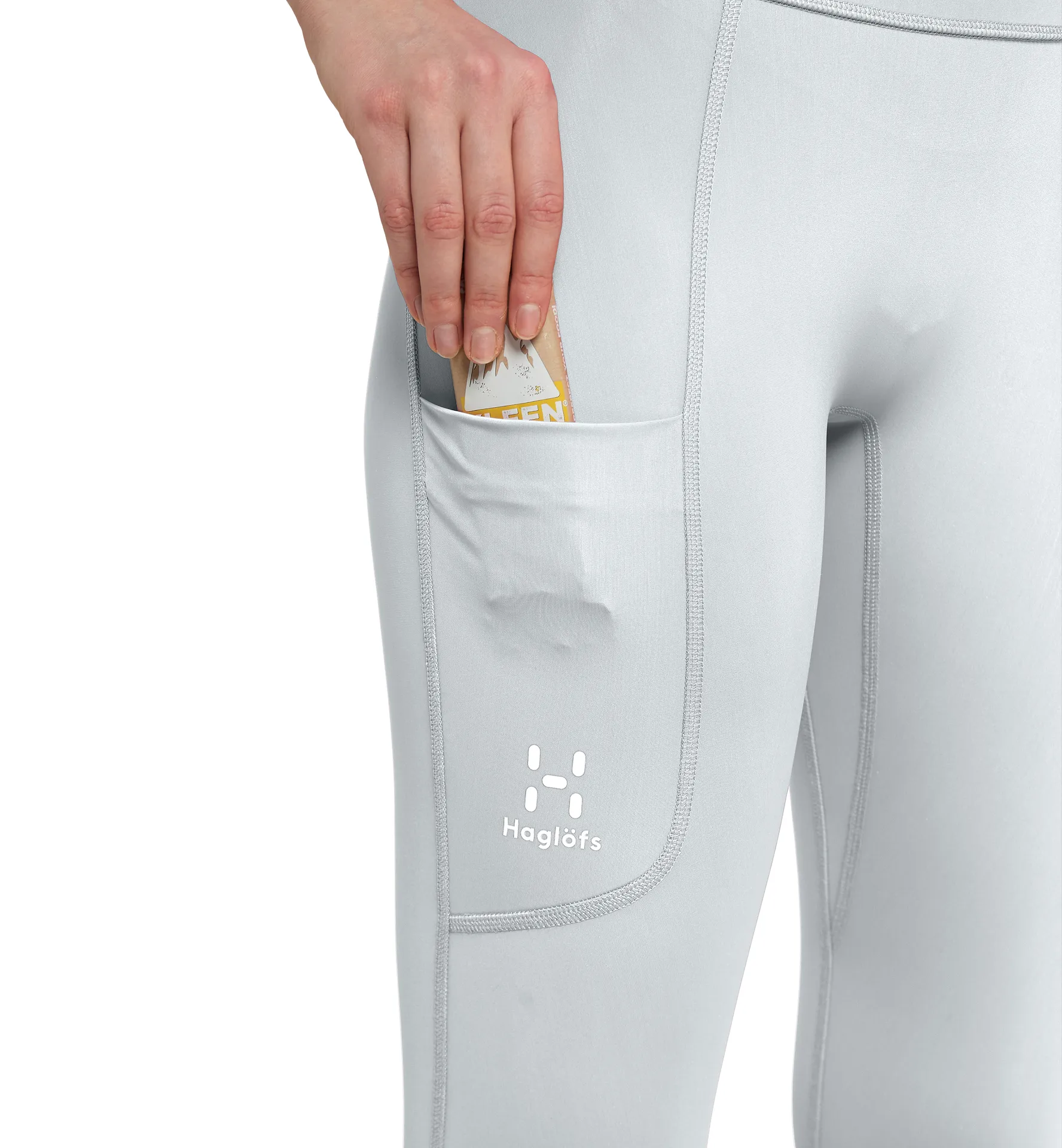 L.I.M Leap Tights Women Stone Grey