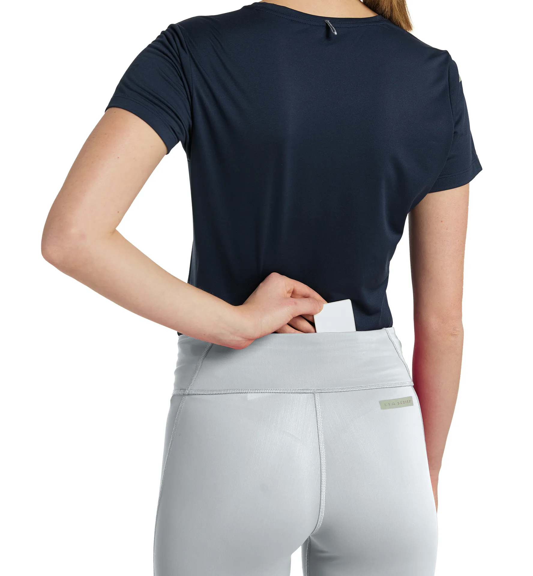 L.I.M Leap Tights Women Stone Grey