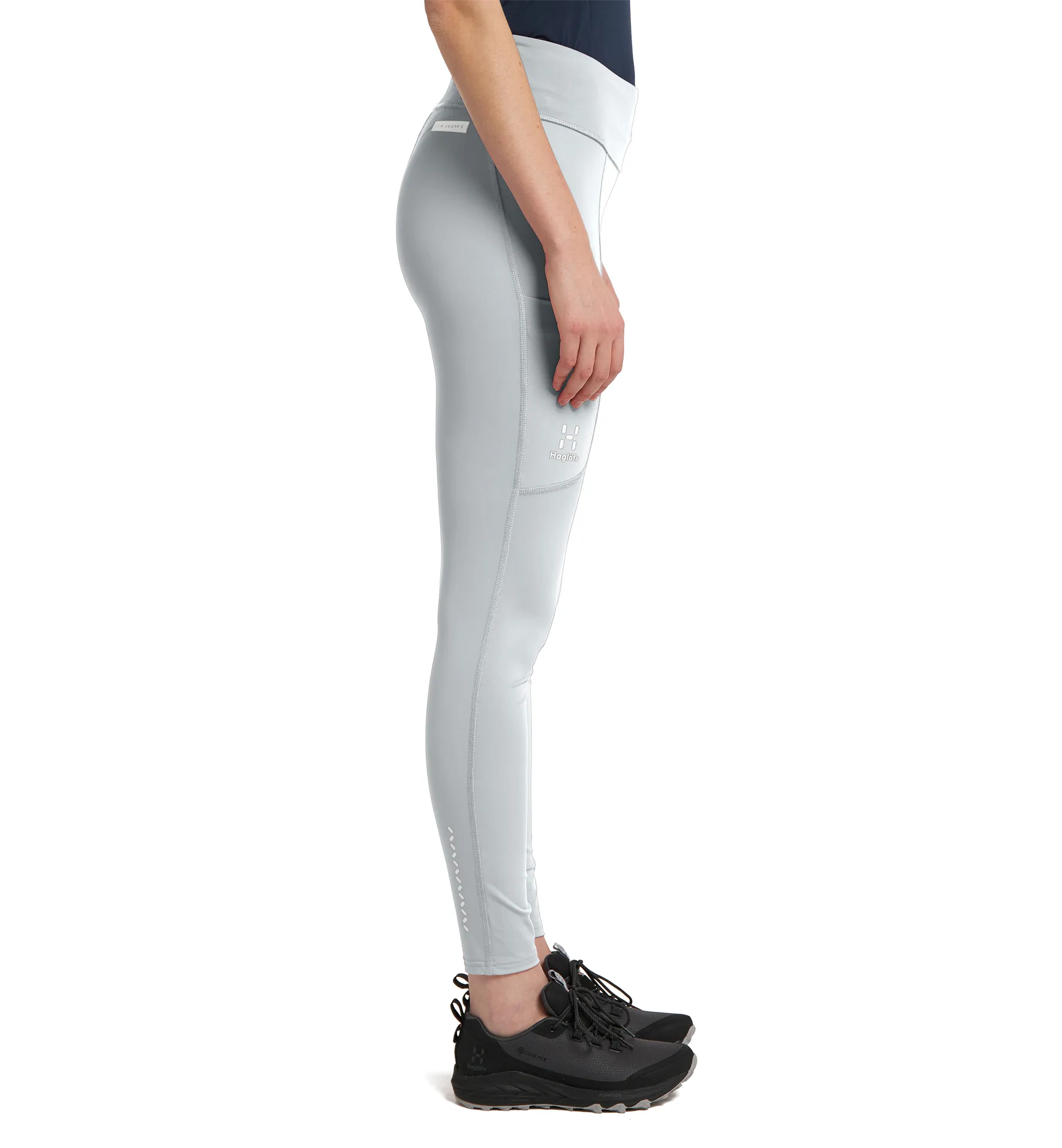 L.I.M Leap Tights Women Stone Grey