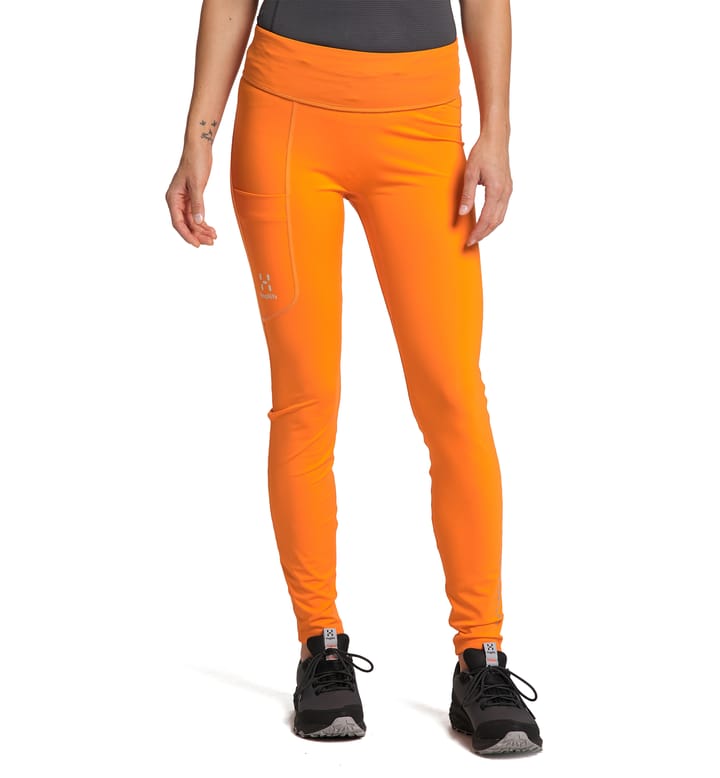 L.I.M Leap Tights Women Flame Orange