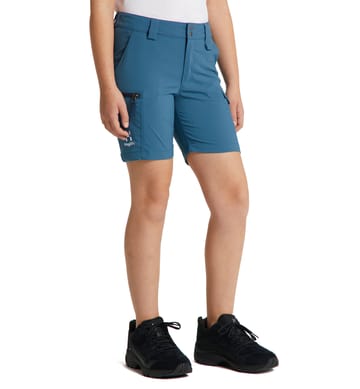 Mid Fjell Shorts Junior Dark Ocean