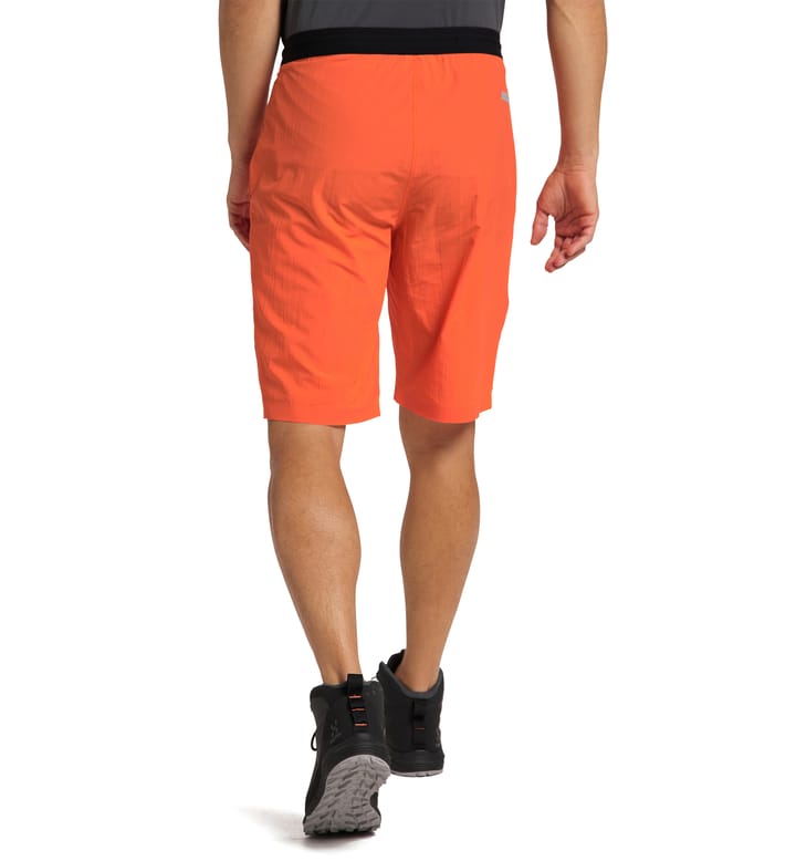 L.I.M Strive Lite Shorts Men Flame Orange