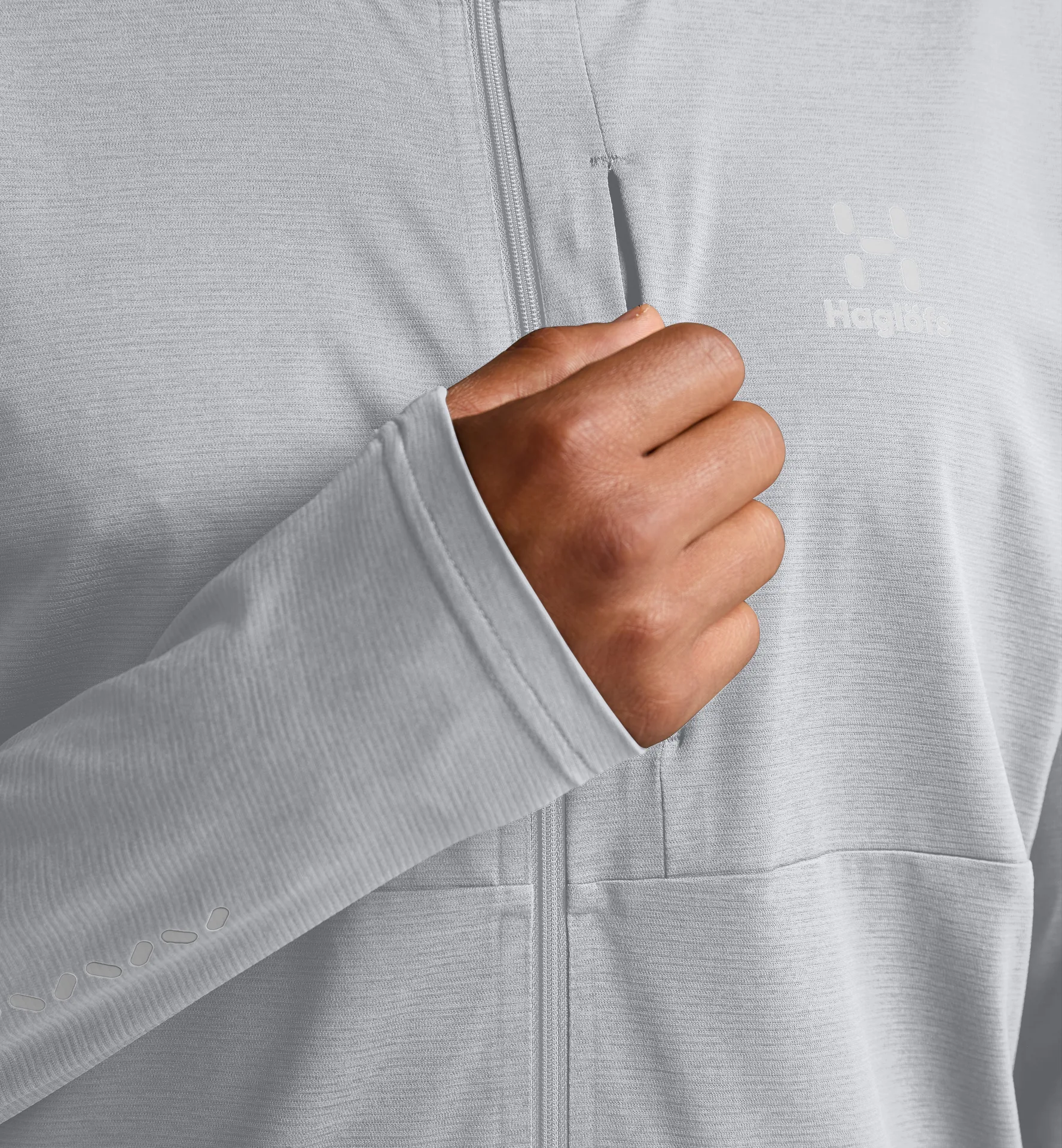 L.I.M Strive Mid Jacket Men Concrete