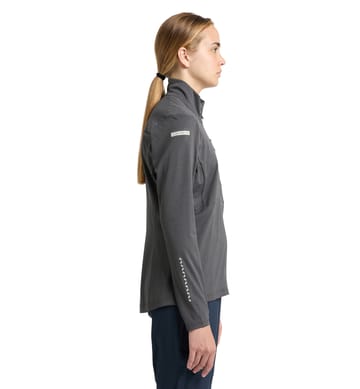 L.I.M Strive Mid Jacket Women Magnetite