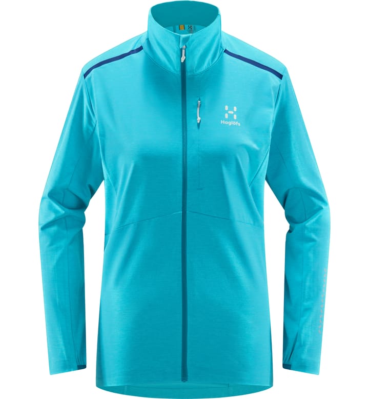 L.I.M Strive Mid Jacket Women Maui Blue