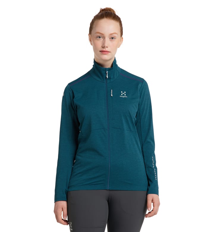 L.I.M Strive Mid Jacket Women Dark Ocean