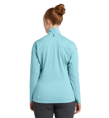 L.I.M Strive Mid Jacket Women Frost Blue