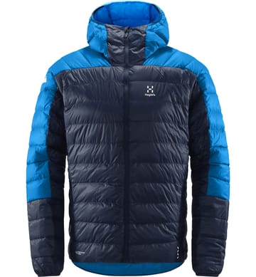 L.I.M Down Hood Men Tarn Blue/Nordic Blue