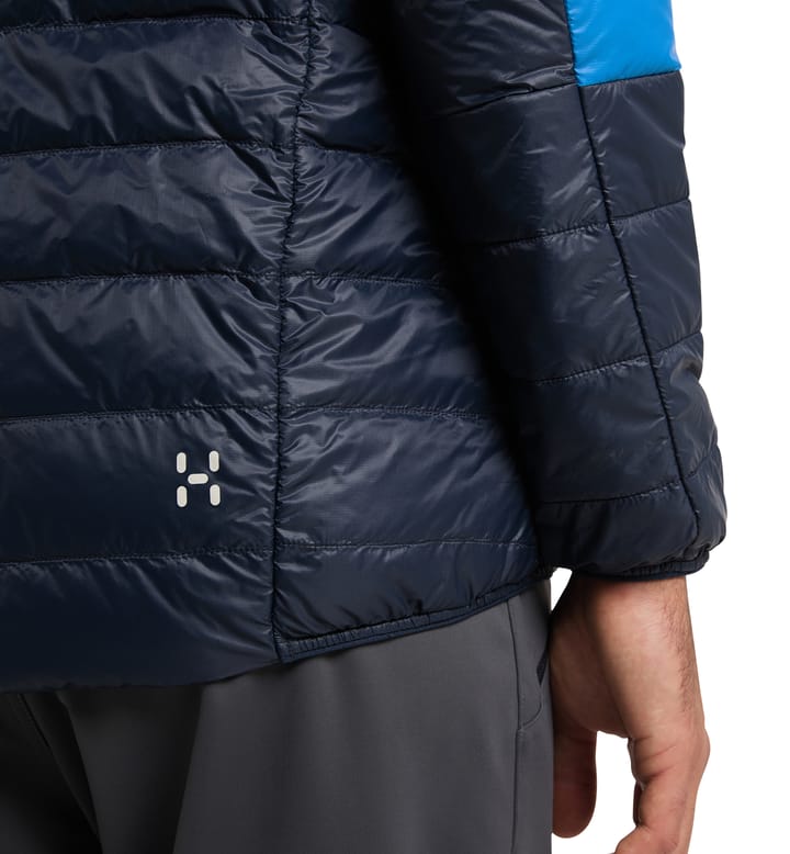 L.I.M Down Hood Men Tarn Blue/Nordic Blue