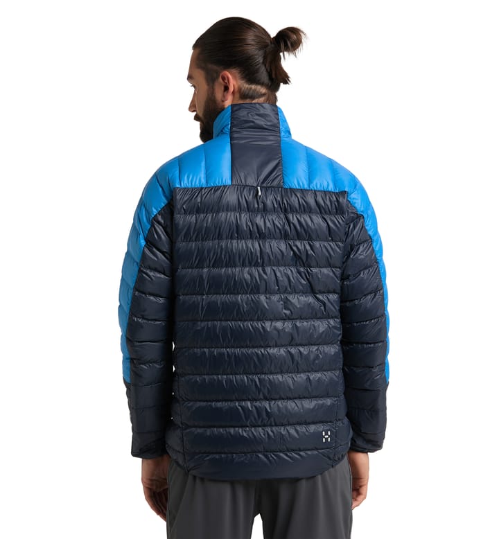 L.I.M Down Jacket Men Tarn Blue/Nordic Blue