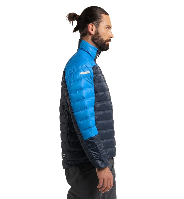 L.I.M Down Jacket Men Tarn Blue/Nordic Blue