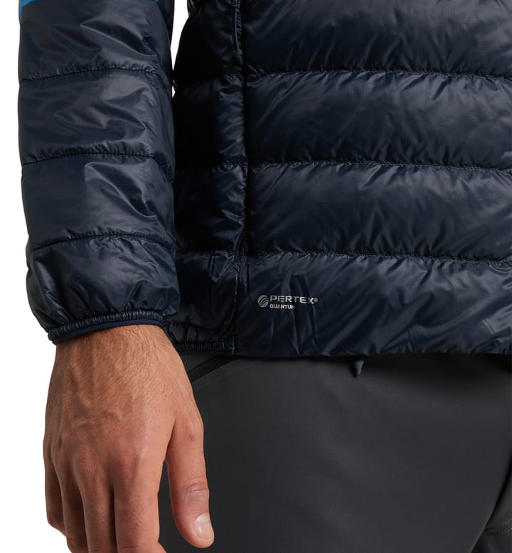 L.I.M Down Jacket Men Tarn Blue/Nordic Blue