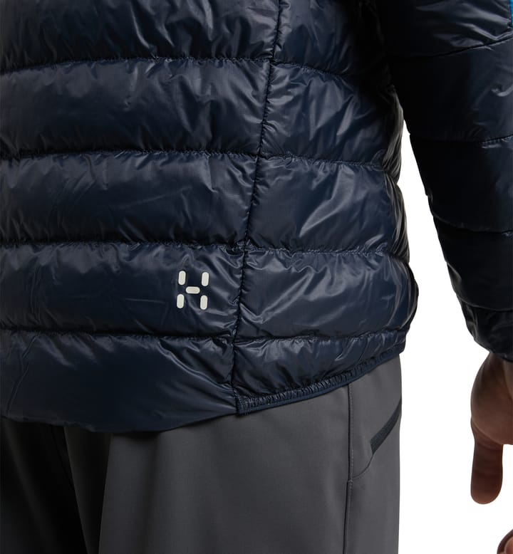 L.I.M Down Jacket Men Tarn Blue/Nordic Blue