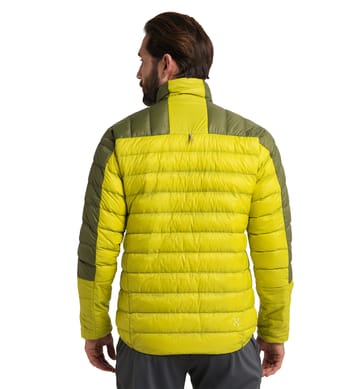 L.I.M Down Jacket Men Aurora/Olive Green