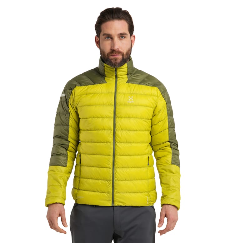 L.I.M Down Jacket Men Aurora/Olive Green