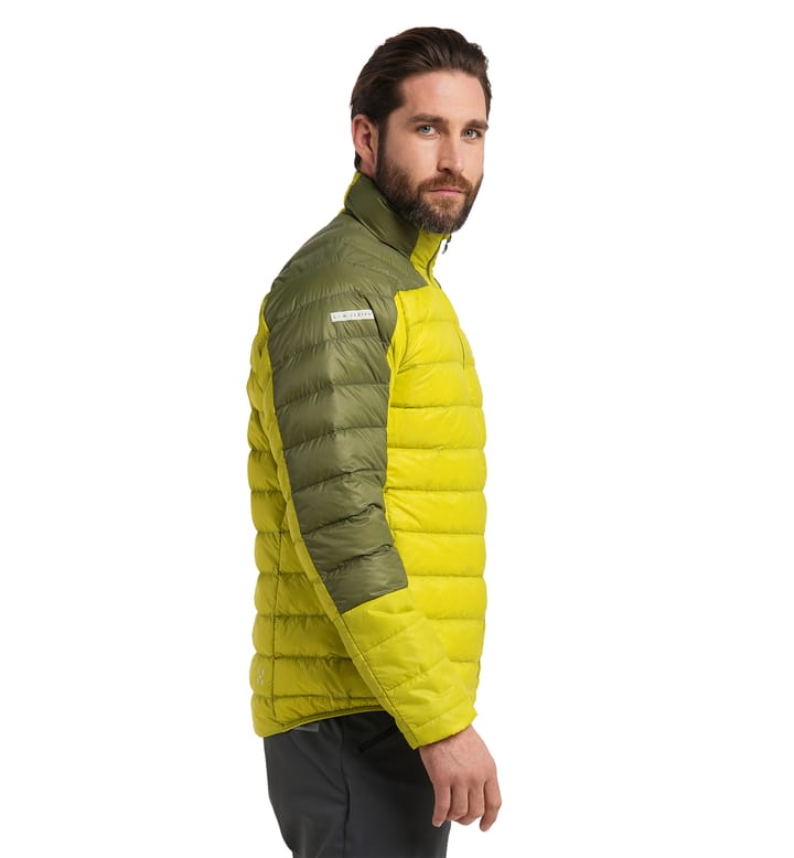 L.I.M Down Jacket Men Aurora/Olive Green