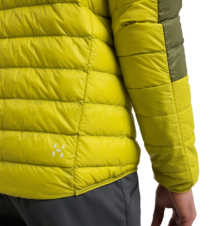 L.I.M Down Jacket Men Aurora/Olive Green