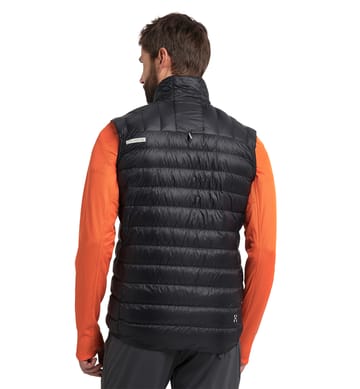 L.I.M Down Vest Men True Black