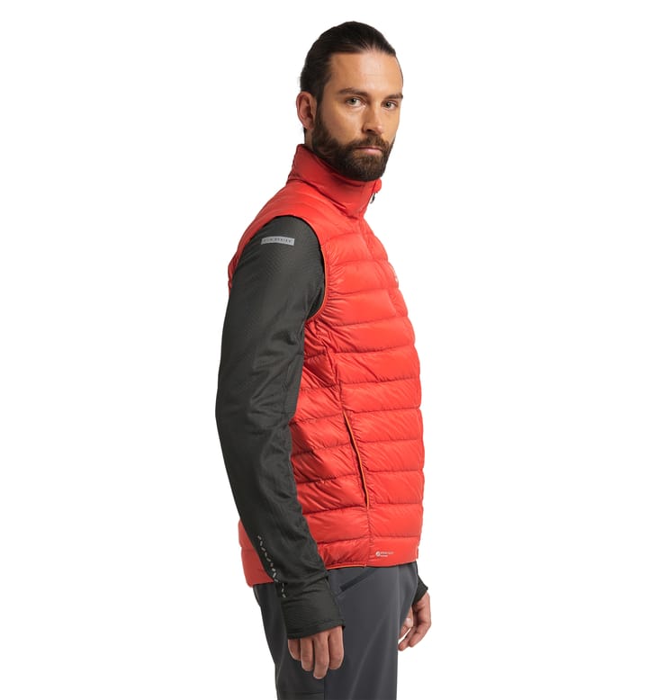 L.I.M Down Vest Men Habanero