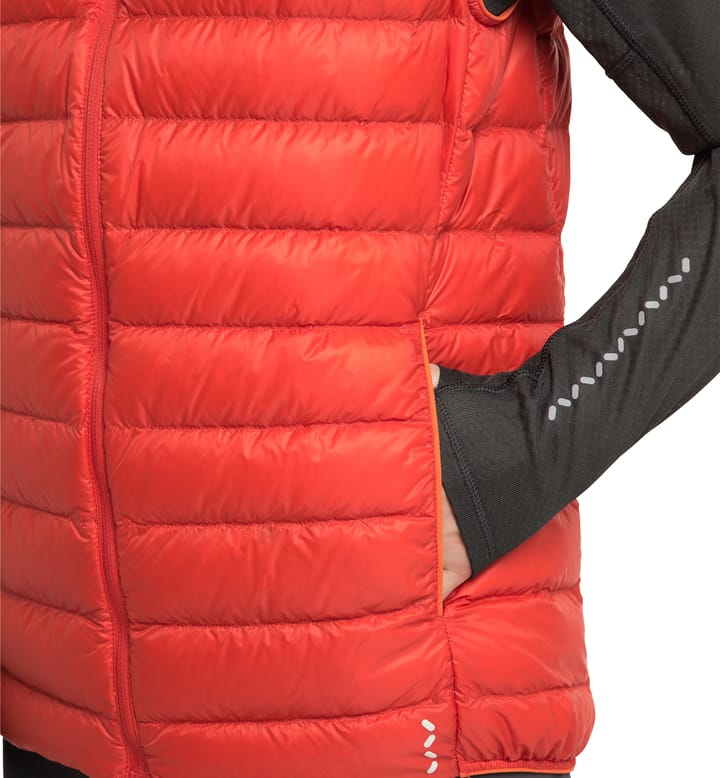 L.I.M Down Vest Men Habanero