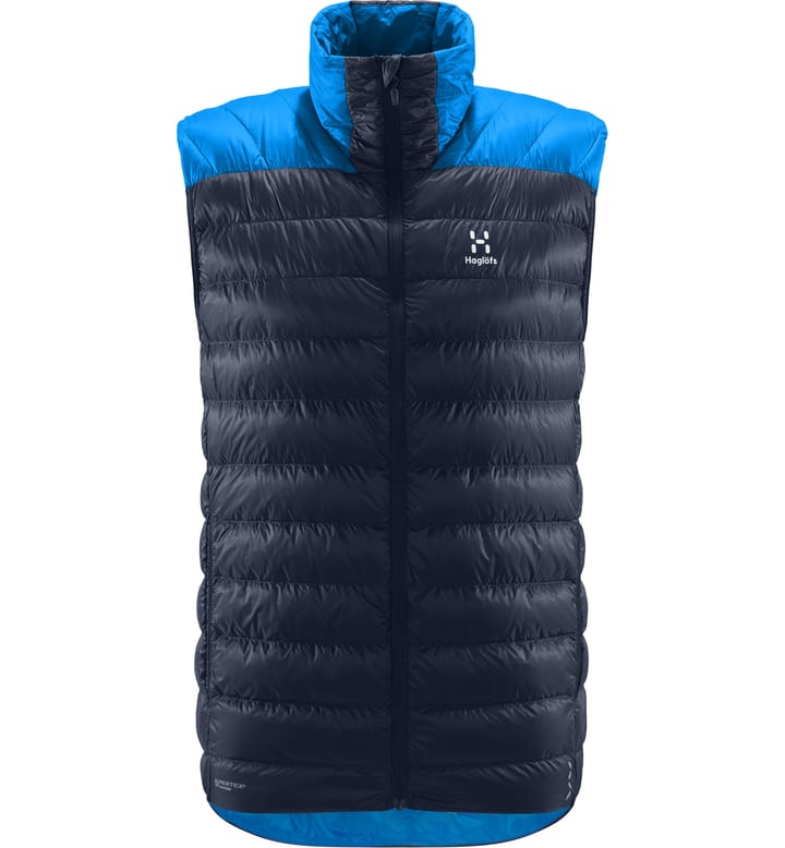 L.I.M Down Vest Men Tarn Blue/Nordic Blue