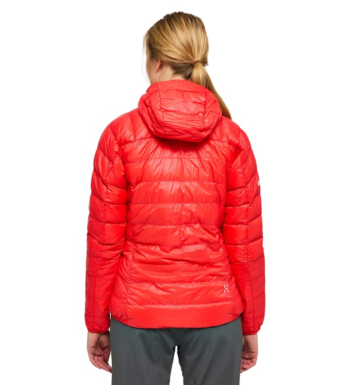 L.I.M Down Hood Women Poppy Red