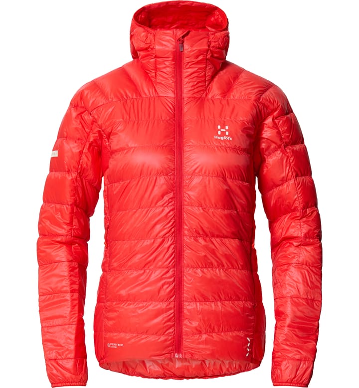 L.I.M Down Hood Women Poppy Red